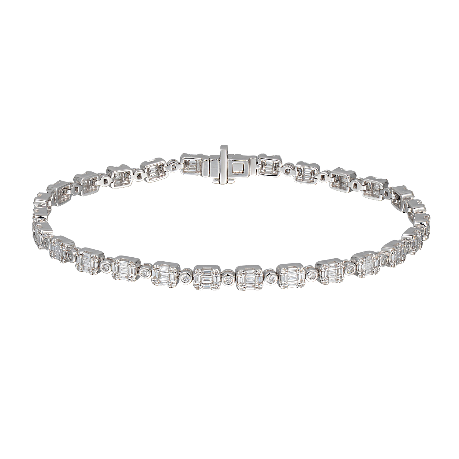 Bransoleta z diamentami